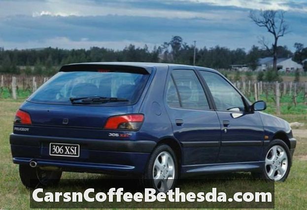 1993-2002 Kiểm tra vòi Peugeot 306