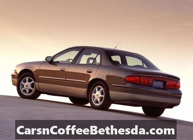 1997-2004 Kontrola poziomu płynu hamulcowego Buick Regal