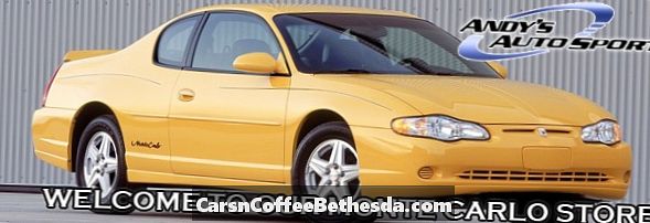 2000-2005 Chevrolet Monte Carlo ohjaamon ilmansuodattimen tarkistus