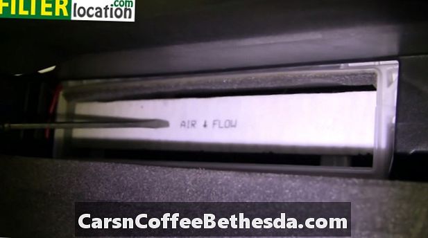 2004-2008 Kontrola vzduchového filtra kabíny Nissan Maxima