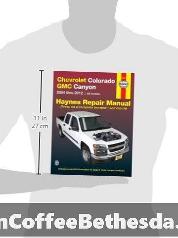 2004-2012 Preverjanje zračnega filtra motorja Chevrolet Colorado