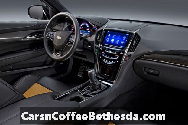 2013-2019 Cadillac ATS belső biztosíték ellenőrzése