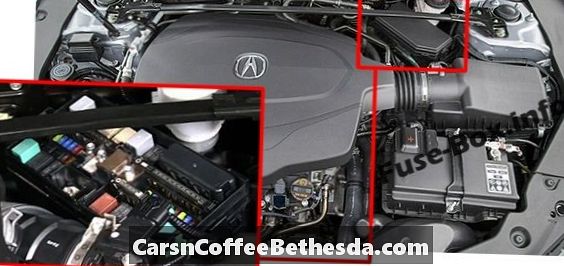 2014-2019 Acura MDX Проверка уровня тормозной жидкости