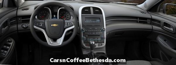 Provjera unutrašnjih osigurača s osiguračima za unutrašnjost vozila Chevrolet Impala 2014-2019