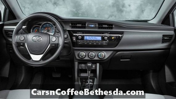 2017-2018 Provjera filtra za zrak kabine Toyota Corolla iM