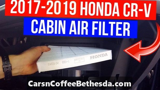 2017–2019 Kontrola vzduchového filtru kabiny Honda CR-V