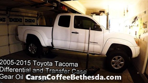 Voeg transmissievloeistof toe: 2005-2015 Toyota Tacoma