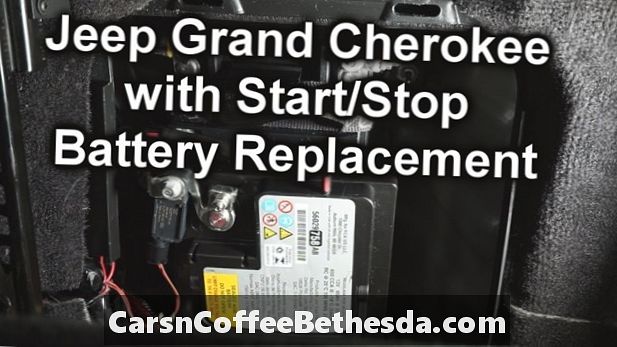 Zamenjava baterije: 2005-2010 Jeep Grand Cherokee
