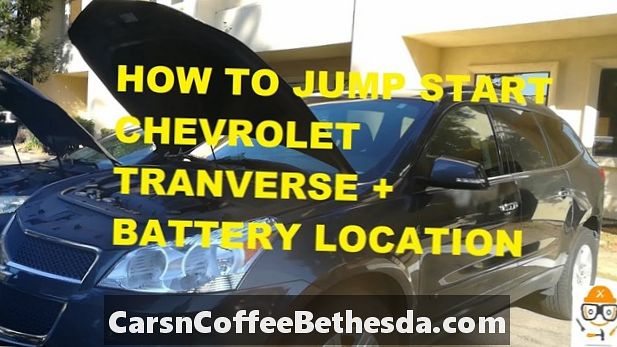 Zamjena baterije: Chevrolet Traverse 2009-2017