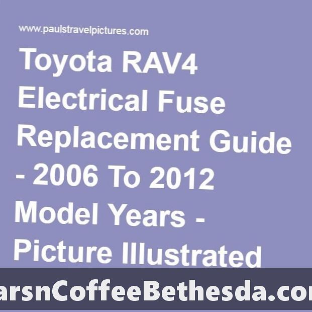 Kiểm tra cầu chì thổi 2006-2012 Toyota RAV4