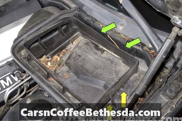 Zamenjava kabinskih filtrov: BMW X1 2013-2015