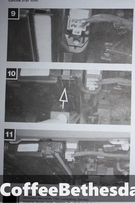 החלפת מסנן תא הנוסעים: וולוו S40 2004-2011