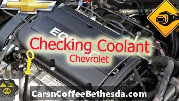 Посібник із промивання теплоносія: Chevrolet Sonic (2012-2016)