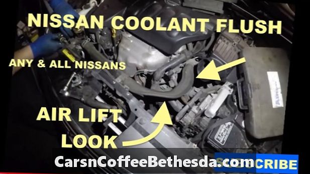 Инструкции по очистке охлаждающей жидкости: Nissan Altima (1998-2001)