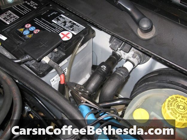 Spłukiwanie płynu chłodzącego Poradnik: Volkswagen Cabrio (1995-2002)
