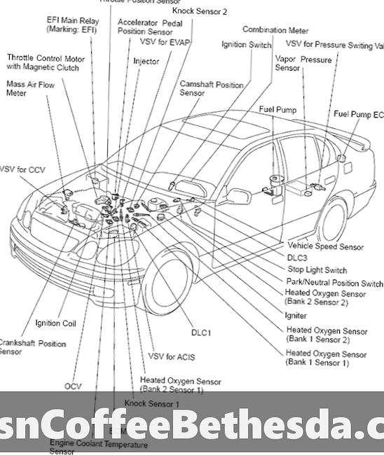 Popravite puščanje antifriza: 2006–2014 Lexus IS250