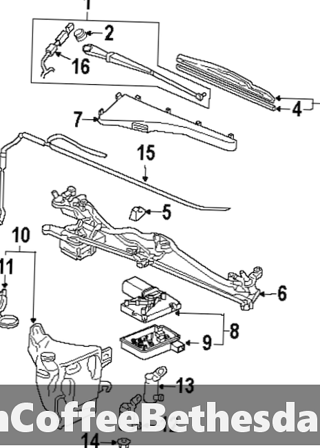 Spreminjanje rezila sprednjega brisalca Oldsmobile Alero (1999-2004)