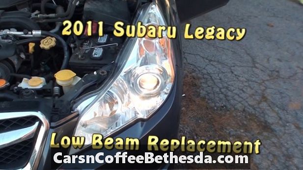 Wymiana reflektorów 1995-1999 Subaru Legacy