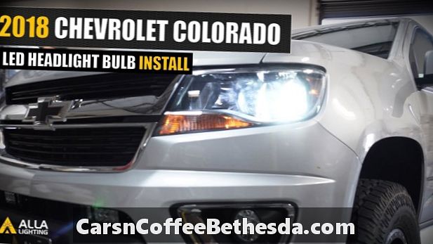 Perubahan Lampu Utama 2015-2019 Chevrolet Colorado