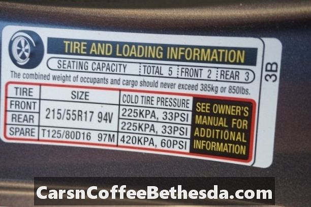 Revise correctamente la presión de los neumáticos: Toyota Prius C (2012-2017)