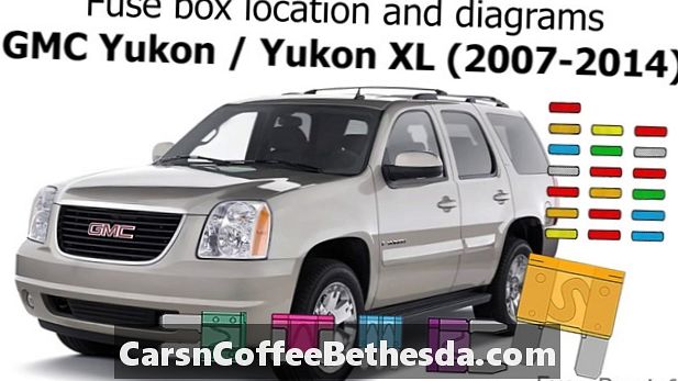 ヒューズの交換：2007-2014 GMC Yukon