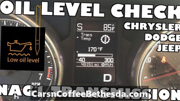 Kontrola poziomu płynu przekładniowego Jeep Grand Cherokee (2005-2010)